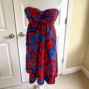 Anthropology HD in Paris Strapless Dress. Size 6